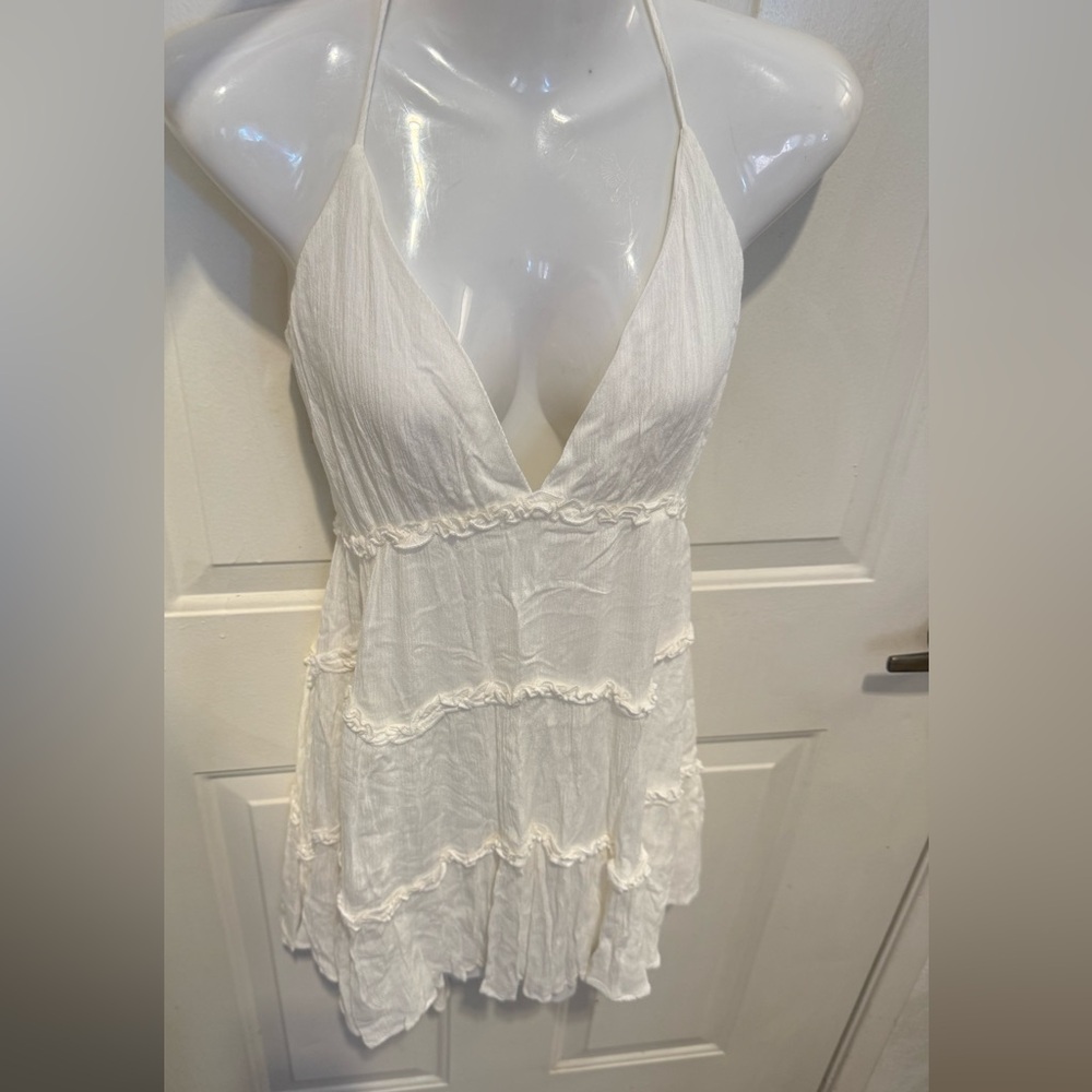 New NWT Native Daughters white dress large